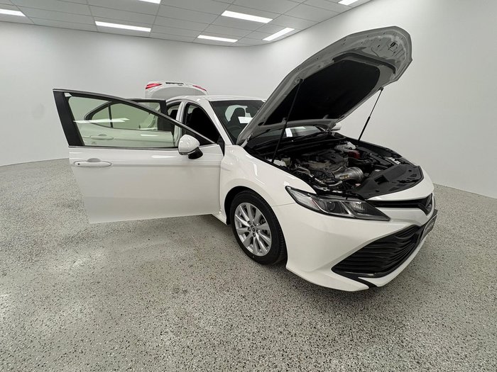 2019 Toyota Camry Ascent ASV70R Glacier White