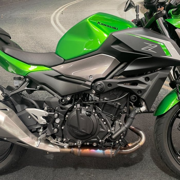 2024 Kawasaki Z500 Green
