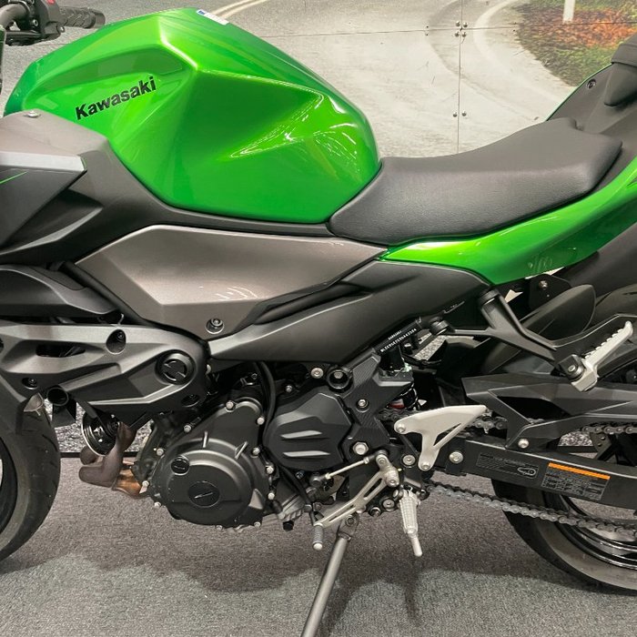 2024 Kawasaki Z500 Green