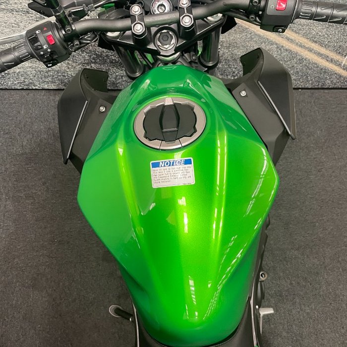 2024 Kawasaki Z500 Green