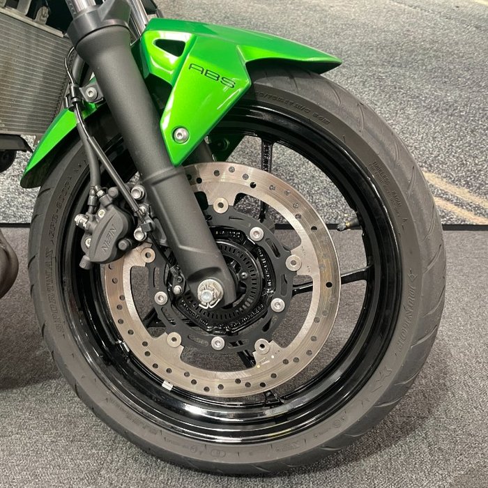 2024 Kawasaki Z500 Green