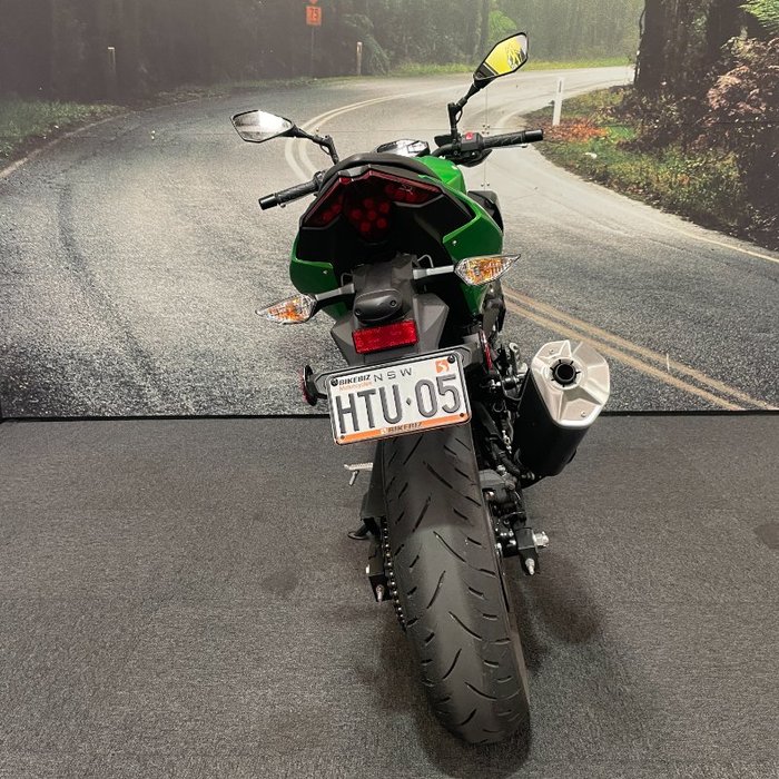 2024 Kawasaki Z500 Green