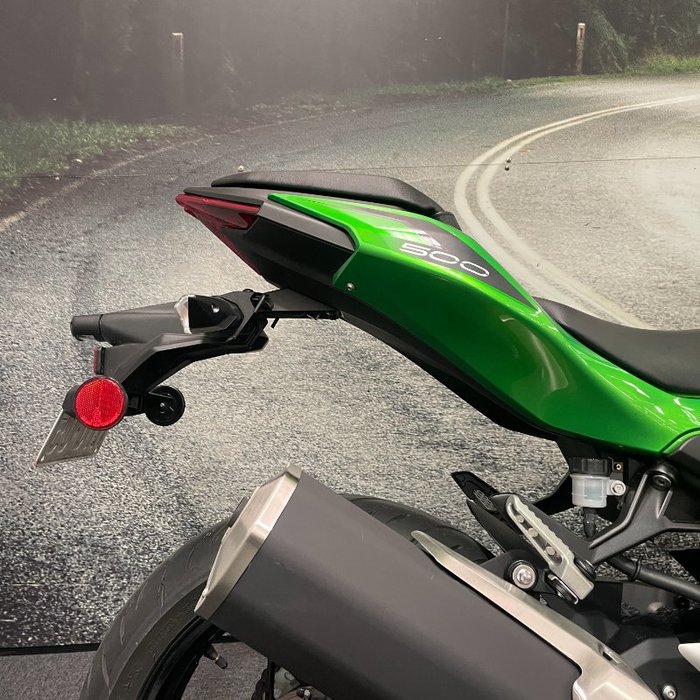 2024 Kawasaki Z500 Green