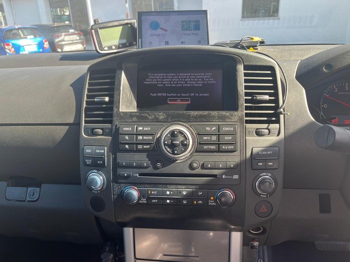 2012 Nissan Navara ST-X D40 Series 5 4X4 Dual Range Arctic White