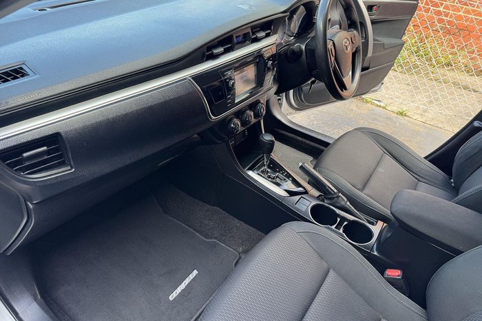 2014 Toyota Corolla Ascent ZRE172R Silver Ash