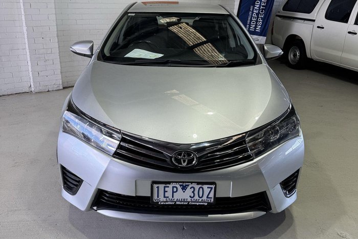 2014 Toyota Corolla Ascent ZRE172R Silver Ash