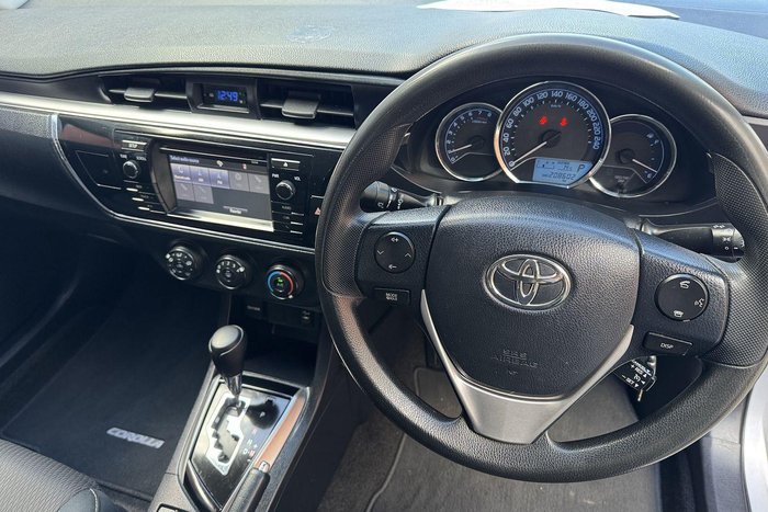 2014 Toyota Corolla Ascent ZRE172R Silver Ash