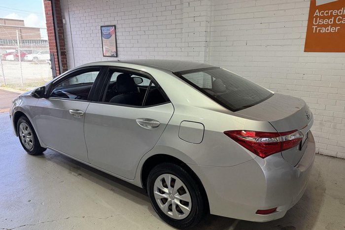 2014 Toyota Corolla Ascent ZRE172R Silver Ash