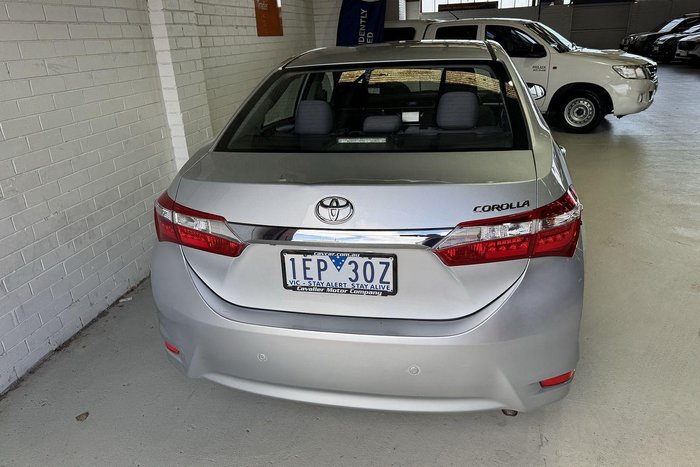 2014 Toyota Corolla Ascent ZRE172R Silver Ash