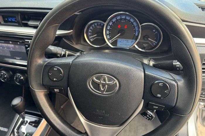 2014 Toyota Corolla Ascent ZRE172R Silver Ash