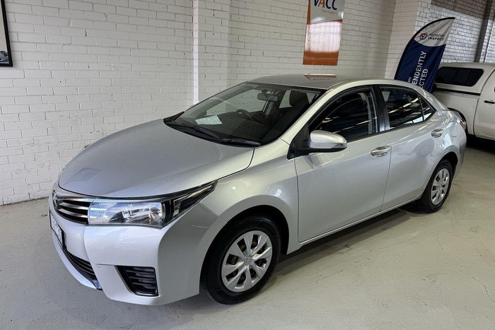 2014 Toyota Corolla Ascent ZRE172R Silver Ash