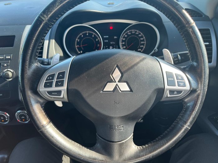 2011 Mitsubishi Outlander VR ZH MY11 4X4 On Demand Effect Grey