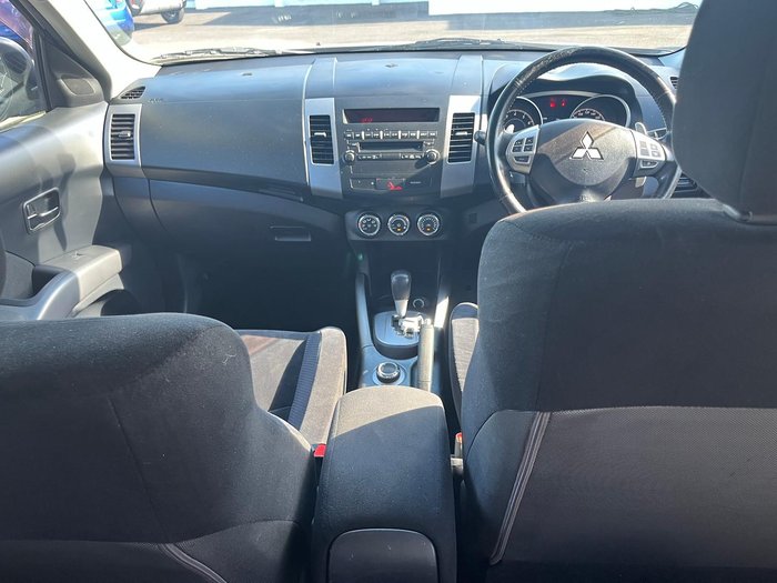 2011 Mitsubishi Outlander VR ZH MY11 4X4 On Demand Effect Grey