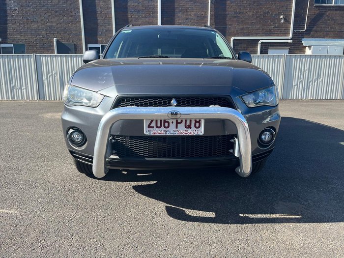 2011 Mitsubishi Outlander VR ZH MY11 4X4 On Demand Effect Grey