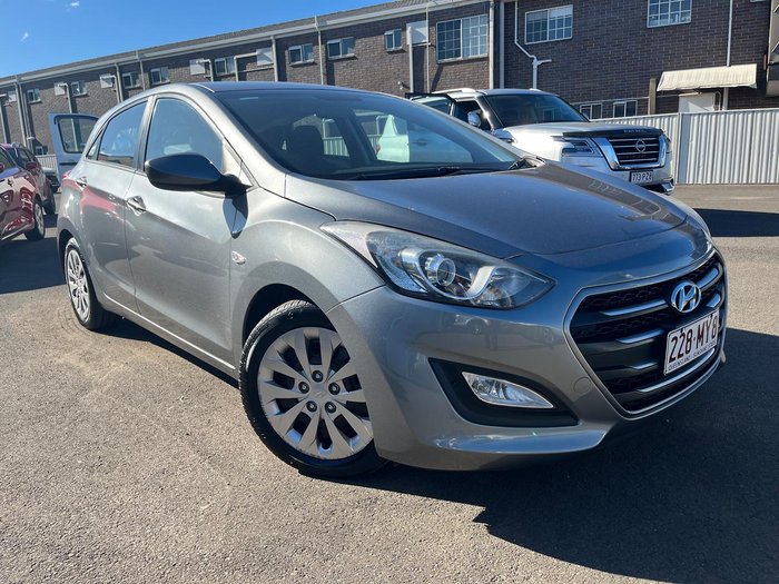 2016 Hyundai i30 Active GD4 Series II MY17 Platinum Silver