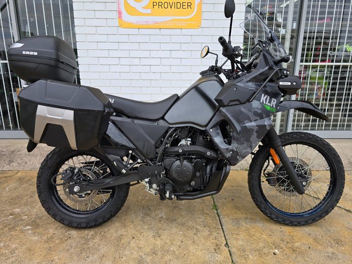 2023 Kawasaki KLR650 (KL650) ADVENTURE GRAYSTONE/FURNACE ORANGE