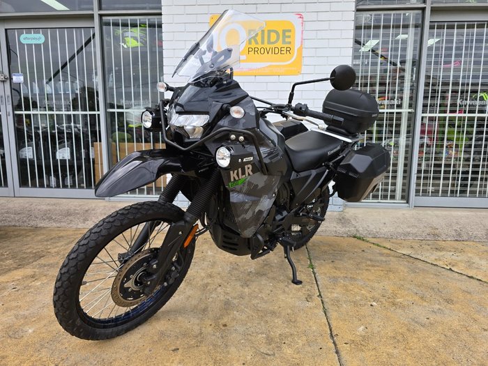 2023 Kawasaki KLR650 (KL650) ADVENTURE GRAYSTONE/FURNACE ORANGE