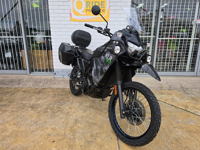 2023 Kawasaki KLR650 (KL650) ADVENTURE GRAYSTONE/FURNACE ORANGE