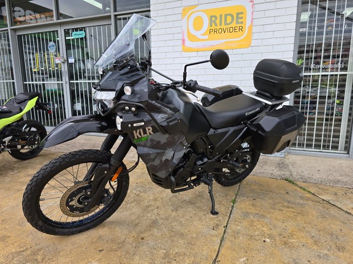 2023 Kawasaki KLR650 (KL650) ADVENTURE GRAYSTONE/FURNACE ORANGE