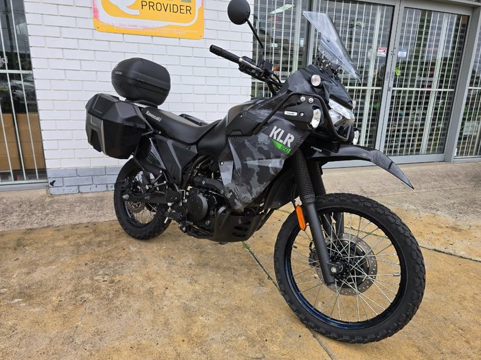 2023 Kawasaki KLR650 (KL650) ADVENTURE GRAYSTONE/FURNACE ORANGE