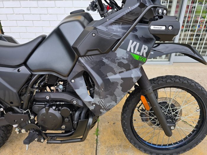 2023 Kawasaki KLR650 (KL650) ADVENTURE GRAYSTONE/FURNACE ORANGE