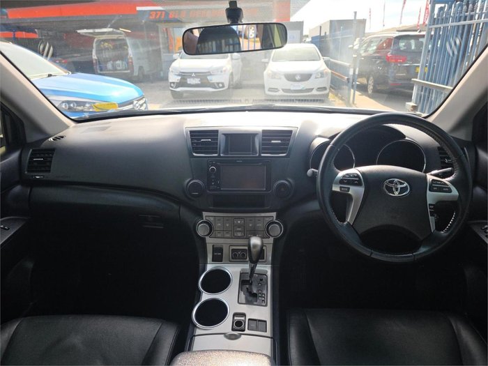 2012 Toyota Kluger KX-S GSU40R MY12 Silver Pearl