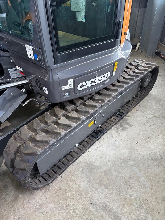 2025 CASE Cx35d Mini Excavator