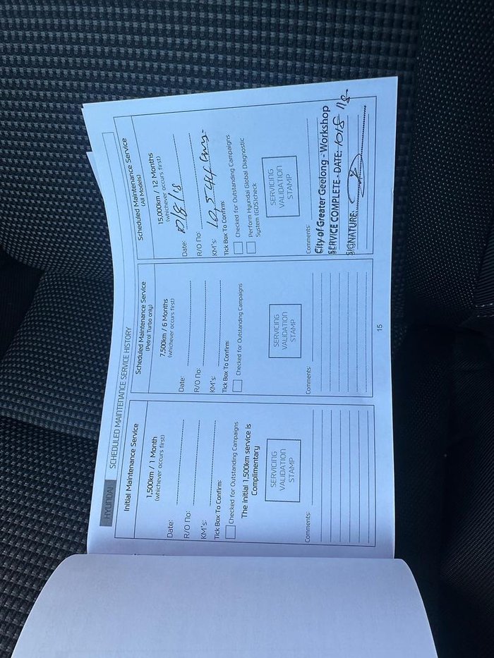 2016 Hyundai i30 GDe4 Series II MY16 Polar White