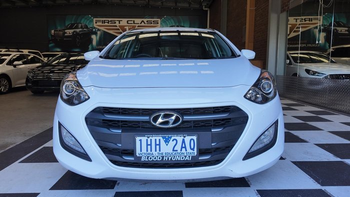 2016 Hyundai i30 GDe4 Series II MY16 Polar White