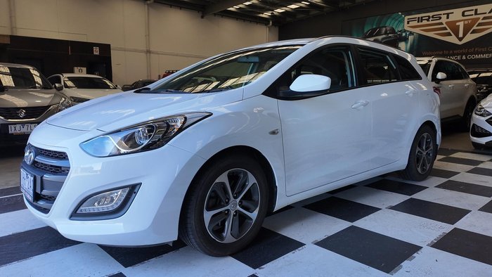 2016 Hyundai i30 GDe4 Series II MY16 Polar White