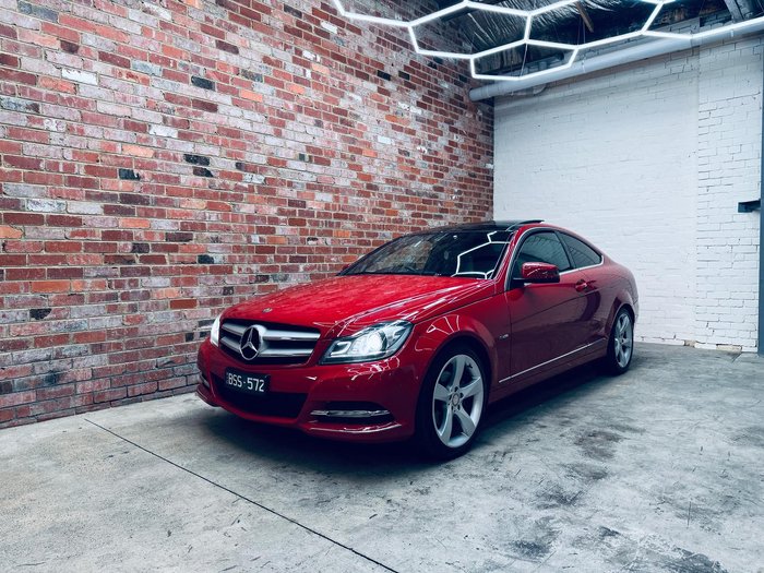 2012 Mercedes-Benz C-Class C250 CDI BlueEFFICIENCY C204 Fire Opal