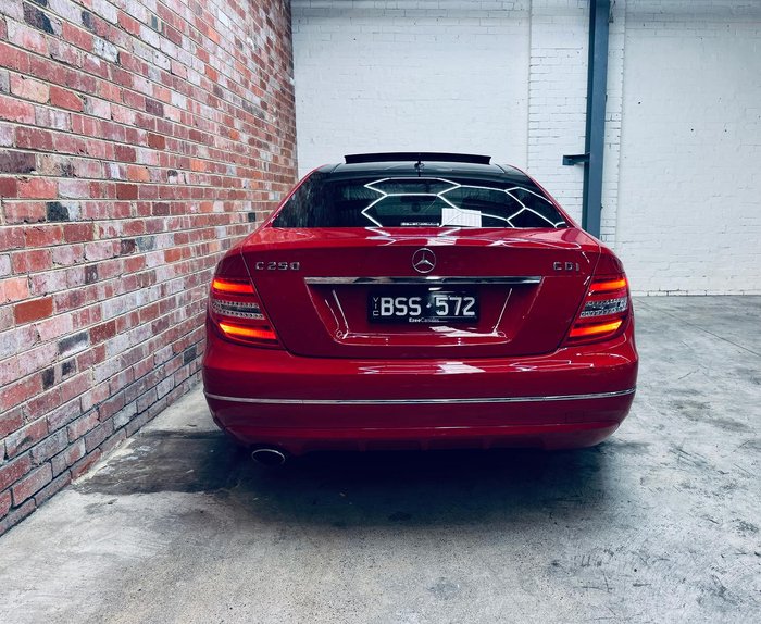 2012 Mercedes-Benz C-Class C250 CDI BlueEFFICIENCY C204 Fire Opal