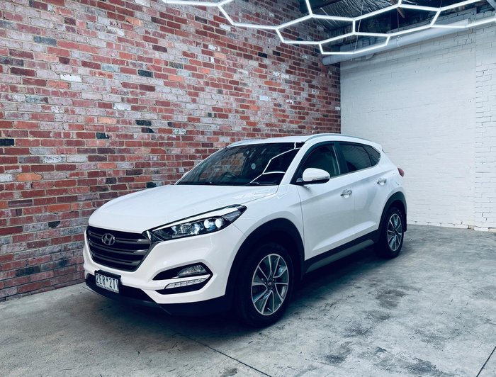 2017 Hyundai Tucson Elite TL2 MY18 Pure White
