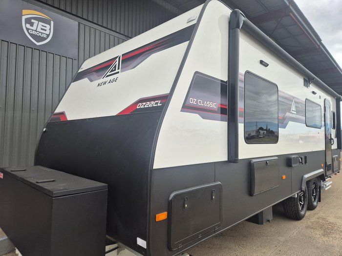 2026 New Age Caravans Oz Classic 22 Rear Club Lounge