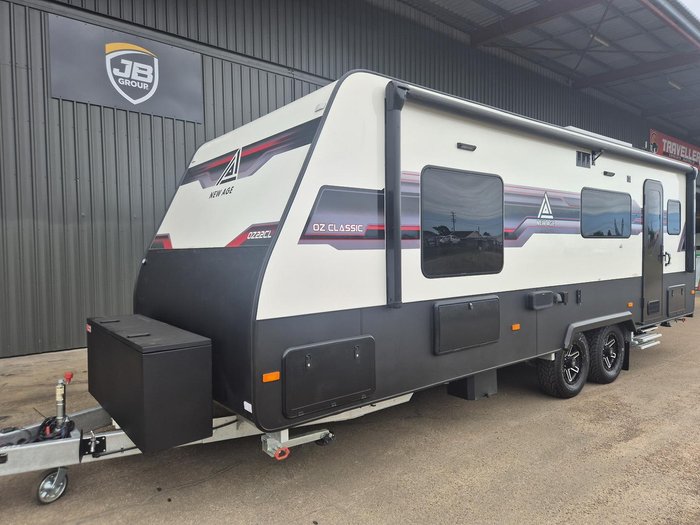 2026 New Age Caravans Oz Classic 22 Rear Club Lounge
