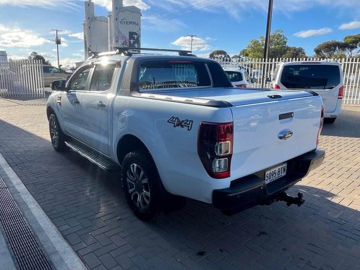 2017 Ford Ranger Wildtrak PX MkII MY18 4X4 Dual Range Frozen White
