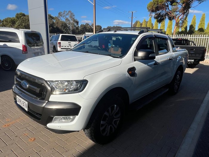 2017 Ford Ranger Wildtrak PX MkII MY18 4X4 Dual Range Frozen White