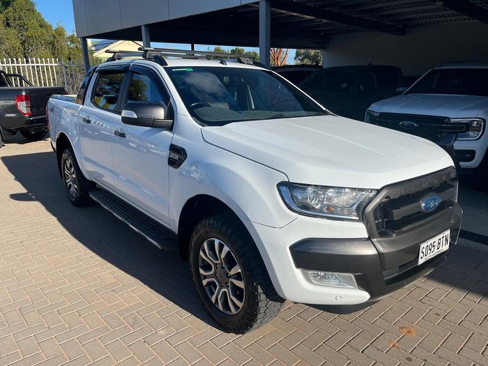 2017 Ford Ranger Wildtrak PX MkII MY18 4X4 Dual Range Frozen White