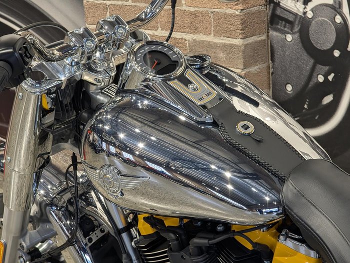 2025 Harley-Davidson Fat Boy Gray Ghost (FLSTFI) Softail Grey