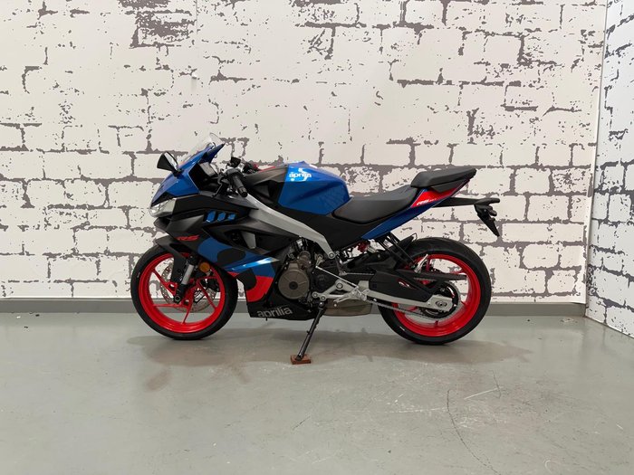 2025 Aprilia RS 457 RS Blue
