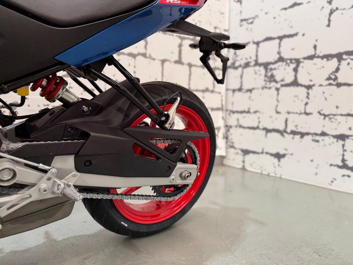 2025 Aprilia RS 457 RS Blue