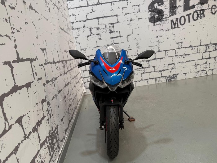 2025 Aprilia RS 457 RS Blue