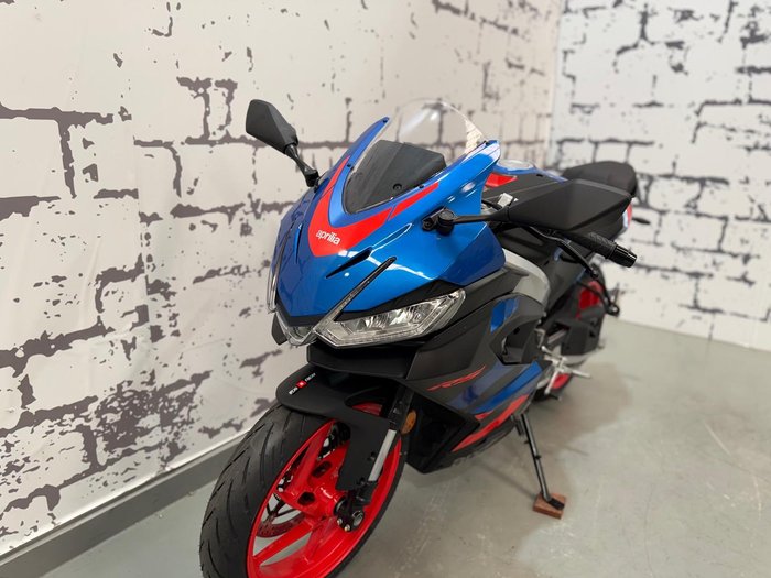 2025 Aprilia RS 457 RS Blue