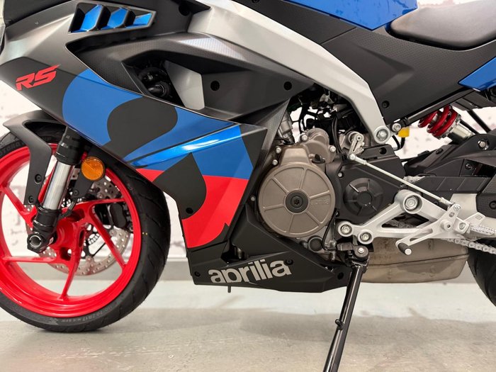 2025 Aprilia RS 457 RS Blue