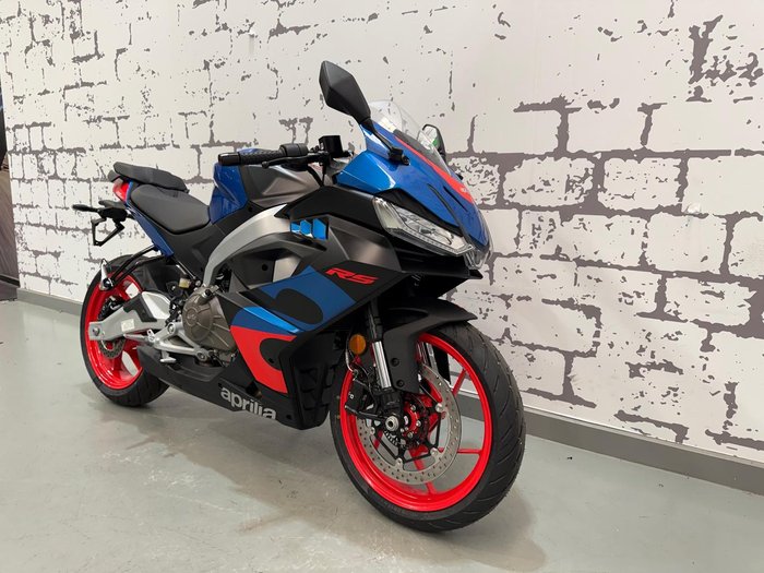 2025 Aprilia RS 457 RS Blue