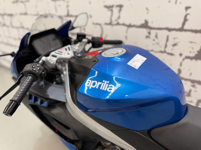 2025 Aprilia RS 457 RS Blue
