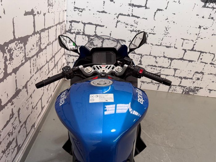 2025 Aprilia RS 457 RS Blue