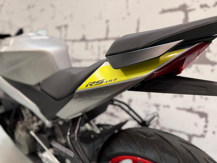 2025 Aprilia RS 457 RS Yellow