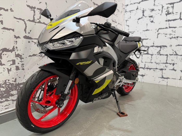 2025 Aprilia RS 457 RS Yellow
