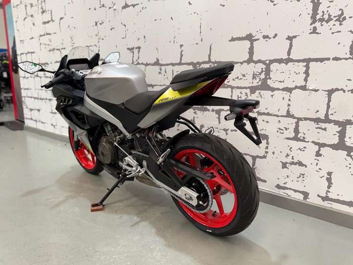 2025 Aprilia RS 457 RS Yellow